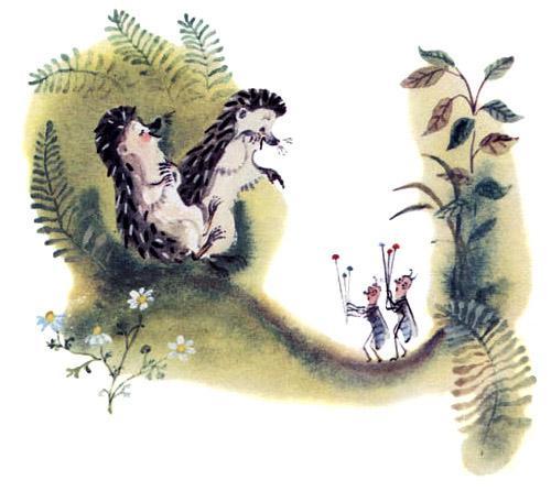 Ежики смеются