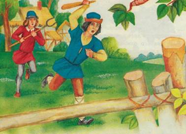 Сказка братьев Гримм. Волк и лиса