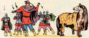 Русские былины. Илья Муромец и Калин царь