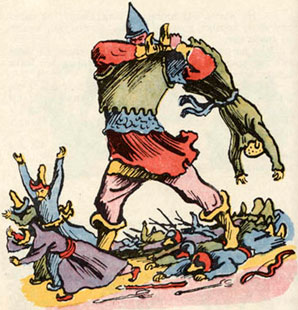 Русские былины. Илья Муромец и Калин царь