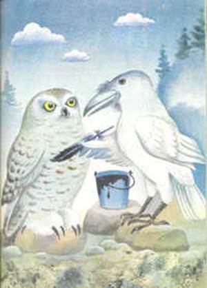 Как ворон и сова друг друга покрасили. Эскимосская сказка