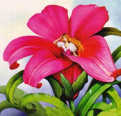 Дюймовочка.Какой славный цветок!