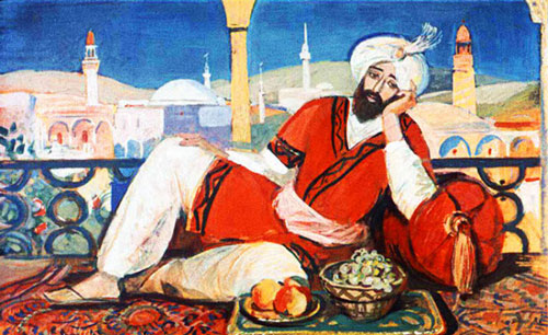 Давным-давно жил в городе Багдаде богатый нупец Синдбад