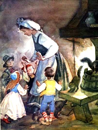 Норвежская сказка. Пирог