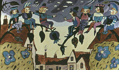 Воду заперли. Английская сказка