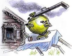 Федорино горе. Самоварище сидит