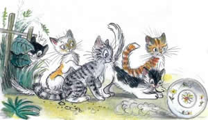 Федорино горе. Тут Федорины коты