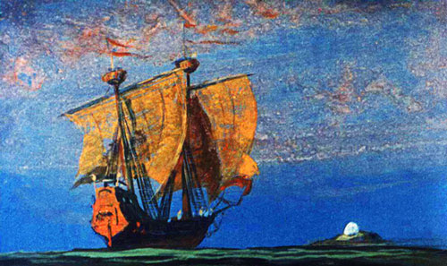 И началось новое путешествие Синдбада. 