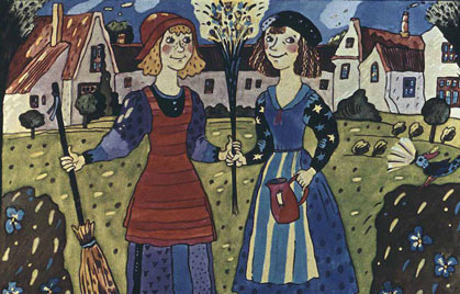 Воду заперли. Английская сказка