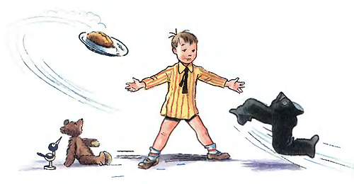 Мойдодыр. И сейчас же брюки, брюки Так и прыгнули мне в руки