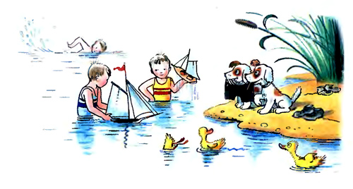 Мойдодыр. Давайте же мыться, плескаться, Купаться, нырять, кувыркаться