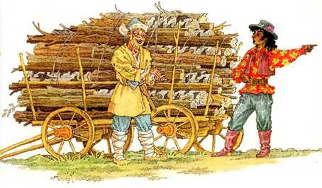 Цыганская сказка. Золотые кирпичи