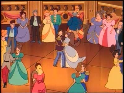 Золушка. Танцы во дворце