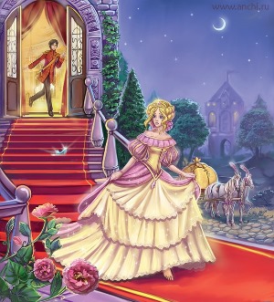 Золушка. Золушка потеряла одну из своих хрустальных туфелек