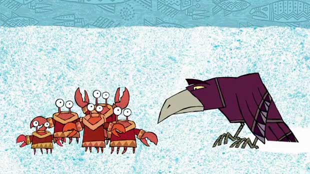 Ворон-обманщик. Старый ворон