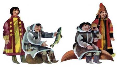 Якутская сказка. Как Ветер к великой Горе ходил