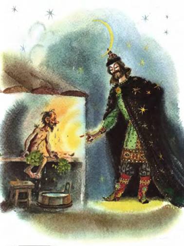 Русская народная сказка. Солнце, Месяц и Ворон Воронович