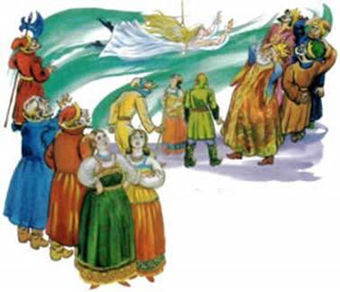 Три перышка