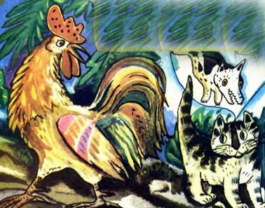 Умный петух