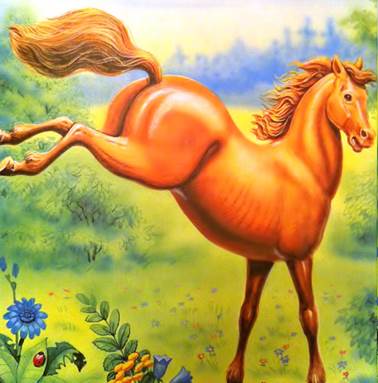 Русская народная сказка о животных. Как лиса шила волку шубу