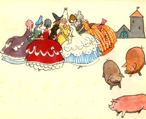 Становитесь вокруг! — сказала принцесса 