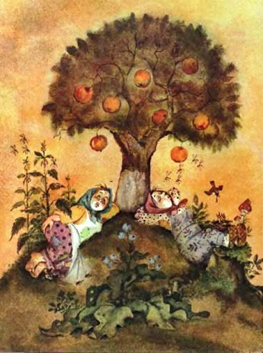 Русская народная сказка. Лень да Отеть