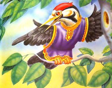 Русская народная сказка о животных. Как лиса шила волку шубу