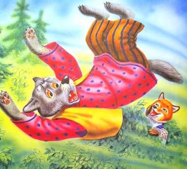 Как лиса шила волку шубу