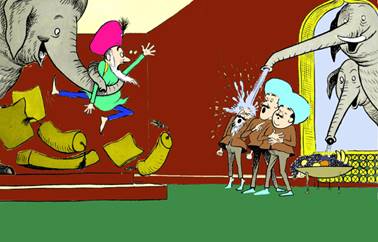 Европейская сказка. Король, сыр и мыши