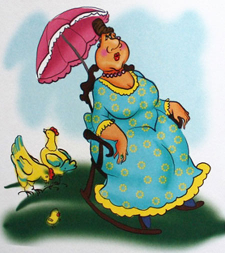 Русская народная сказка. Глупая барыня