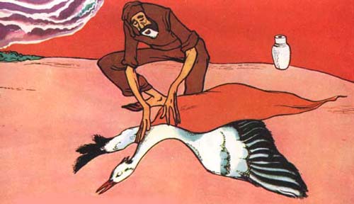 Казахская сказка. Аист