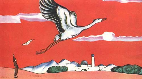 Казахская сказка. Аист