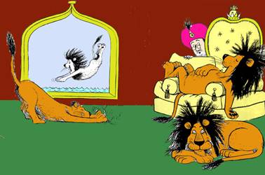 Европейская сказка. Король, сыр и мыши