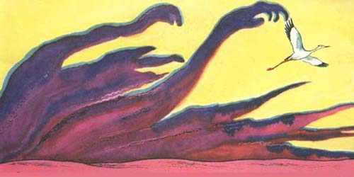 Казахская сказка. Аист