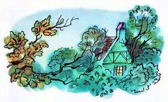 Бременские музыканты. На поляне дом стоит