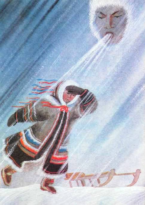 Ненецкая сказка. Старик и его дочери