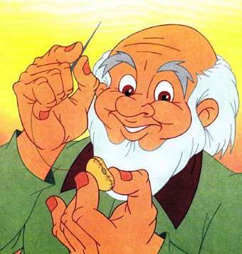 Соломинка, уголек и боб