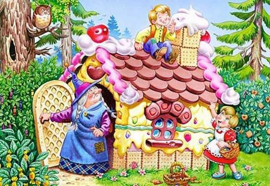 Пряничный домик. Шарль Перро