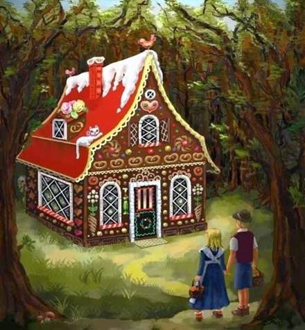 Пряничный домик. Шарль Перро