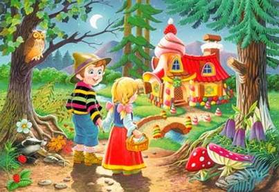 Пряничный домик. Шарль Перро