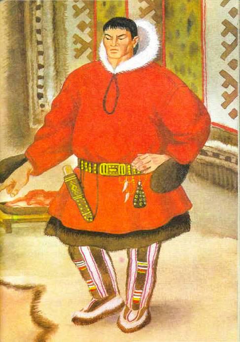 Ненецкая сказка. Старик и его дочери