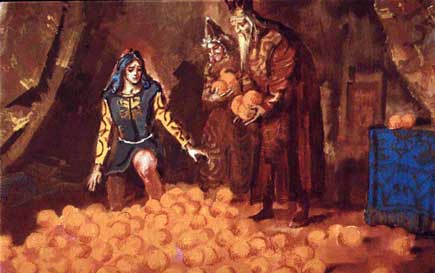 Три апельсина. Итальянская сказка