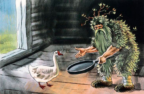 Встряхнись, встрепенись, да на сковородку ложись 