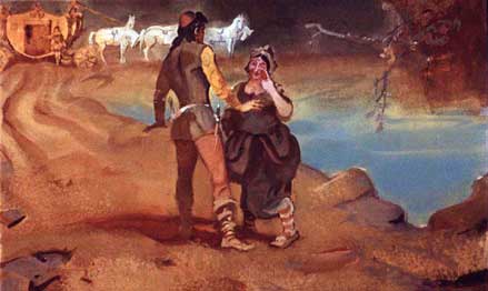 Три апельсина. Итальянская сказка