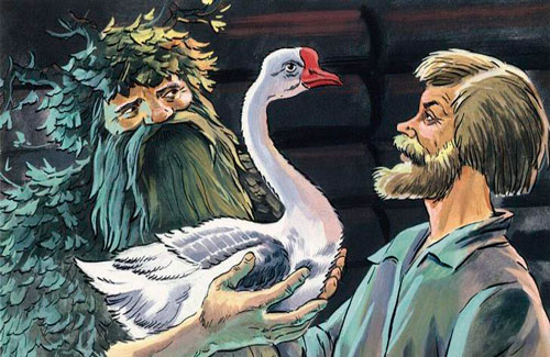 А теперь, получай это диво дивное в подарок. 