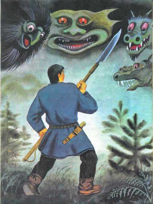 Кетская сказка. Альба и Хосядам