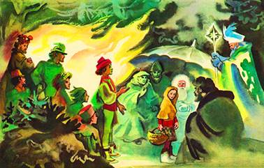 Двенадцать месяцев. Русские народные сказки