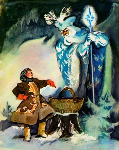 Двенадцать месяцев. Русские народные сказки