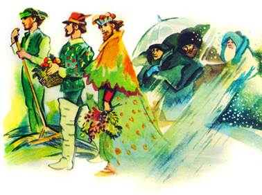 Двенадцать месяцев. Русские народные сказки