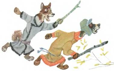 Русская народная сказка о животных. Лиса и дрозд